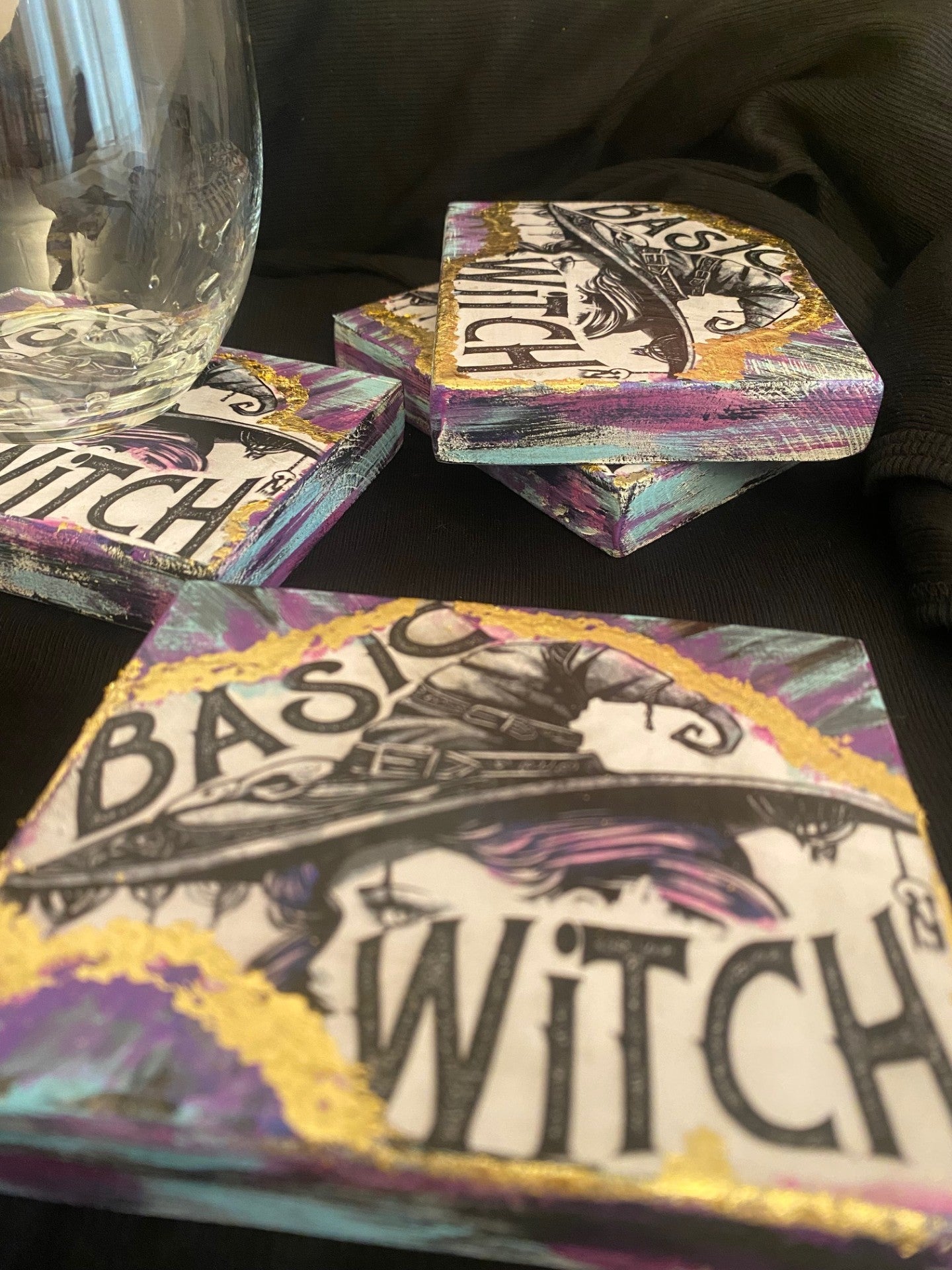 Basic Witch Coaster Set