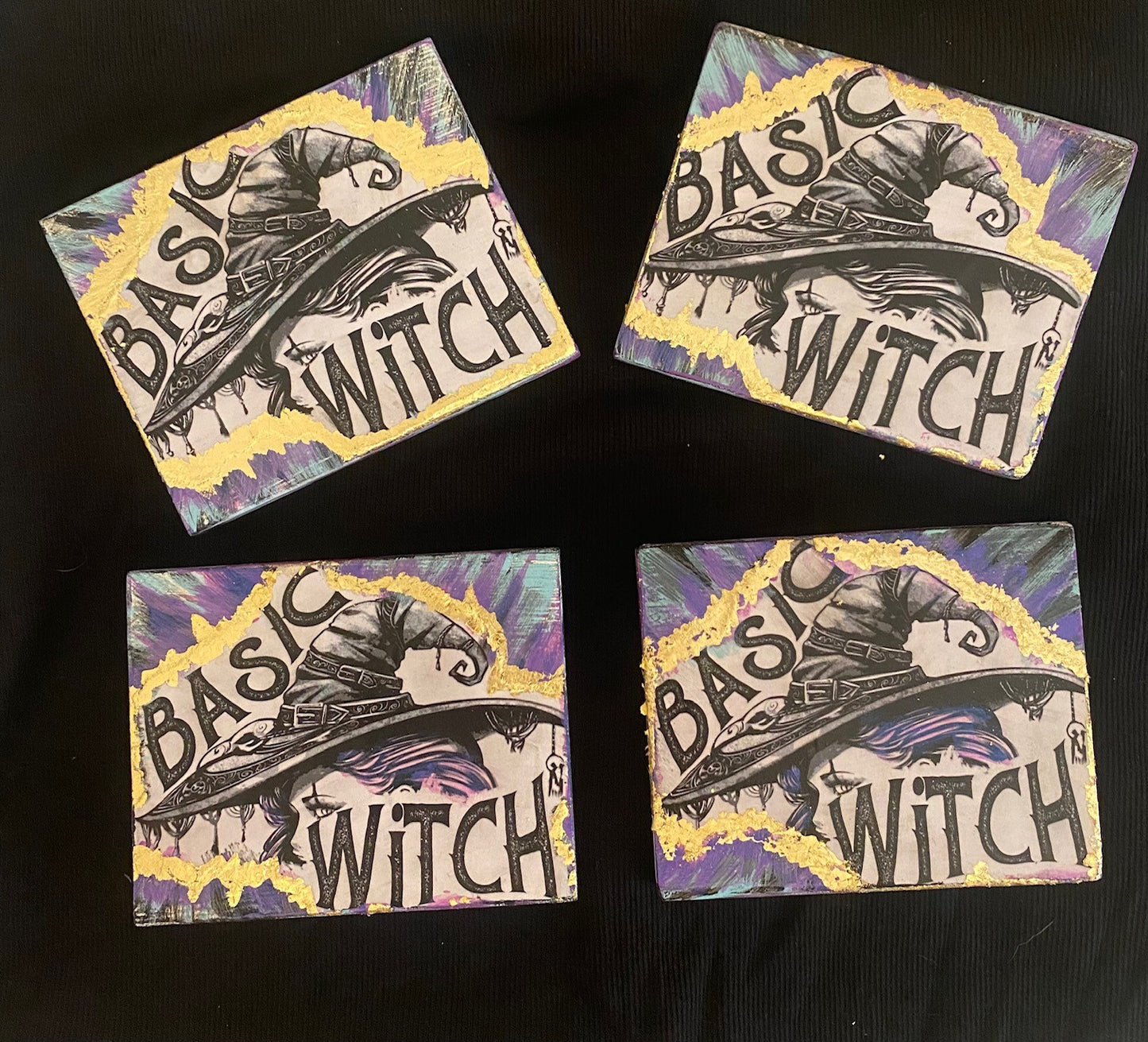 Basic Witch Coaster Set