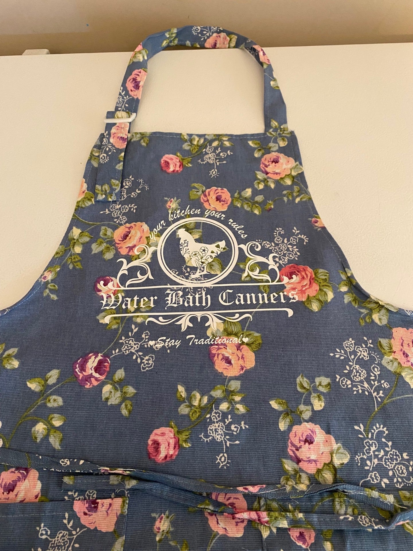 Floral Print Apron