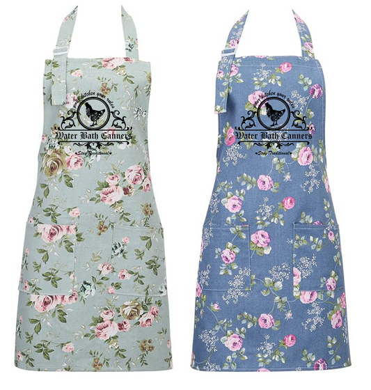 Floral Print Apron