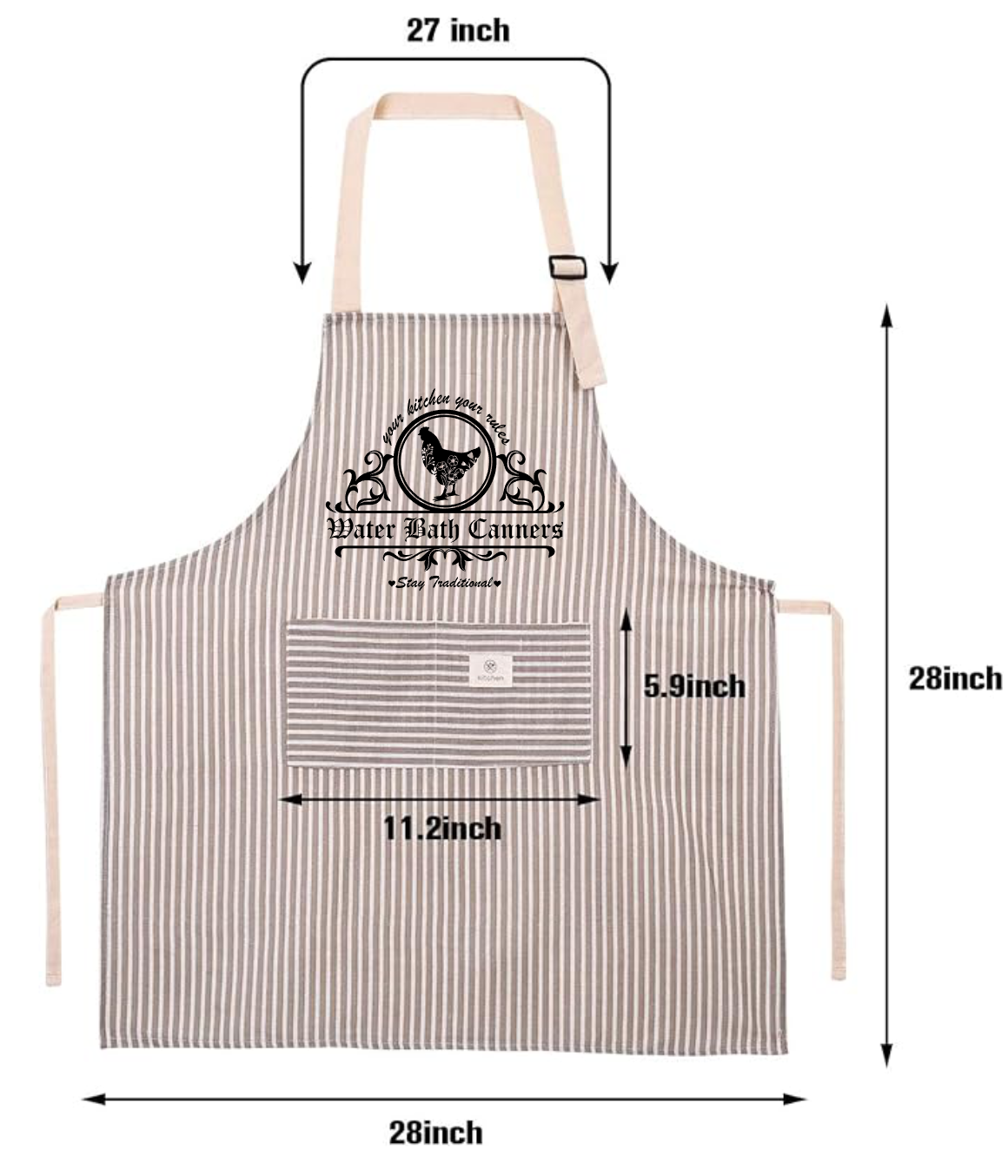 Patterned Apron